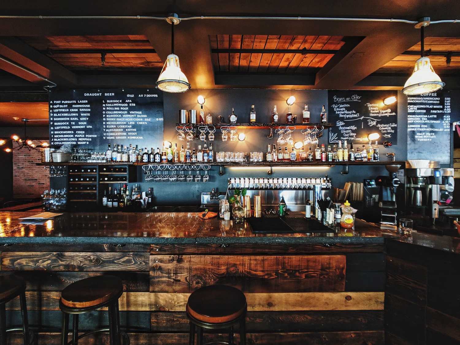 coffee shop bar